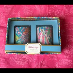 NWT Lilly Pulitzer Candle Set